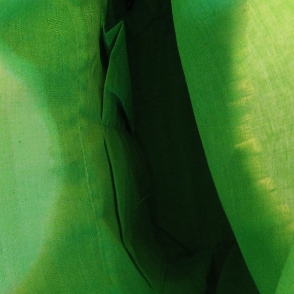 🌴 Straw Studios NWT green bag tote purse 👜 - Picture 7 of 11